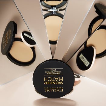 Eveline Cosmetics Wonder Match pudra compacta SPF 30 - imagine 3